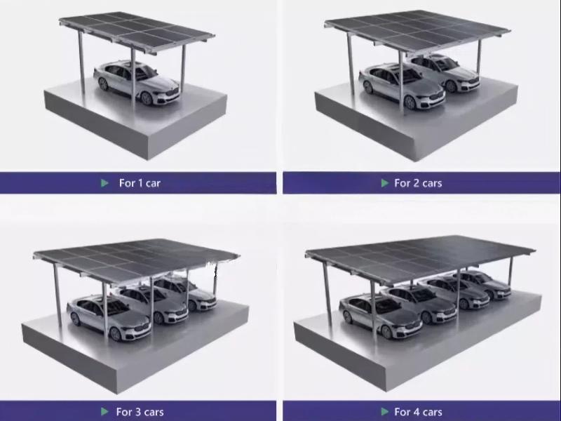 car parking steel structure design